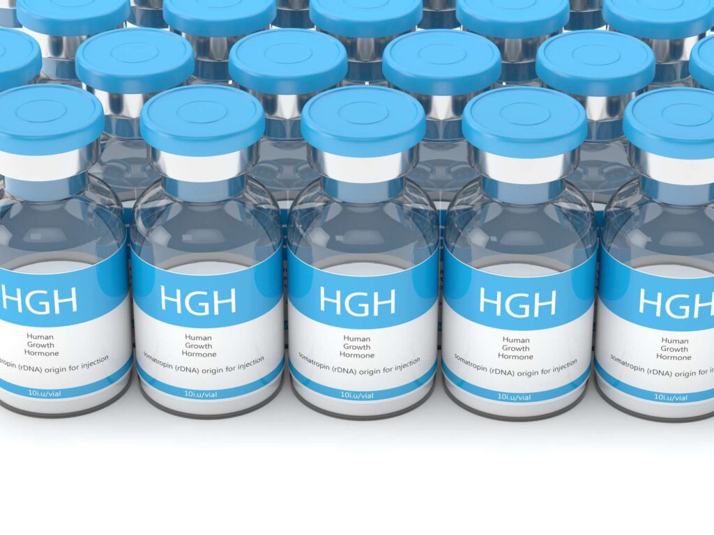 Recombinant human growth hormone injection