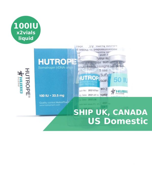 Hutrope HGH 100IU Liquid Vials – Buy Human Growth Hormone USA, UK, Canada