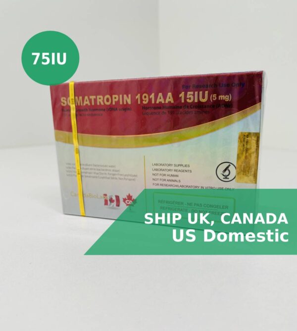 Somatropin HGH 75IU – Buy Human Growth Hormone Canada