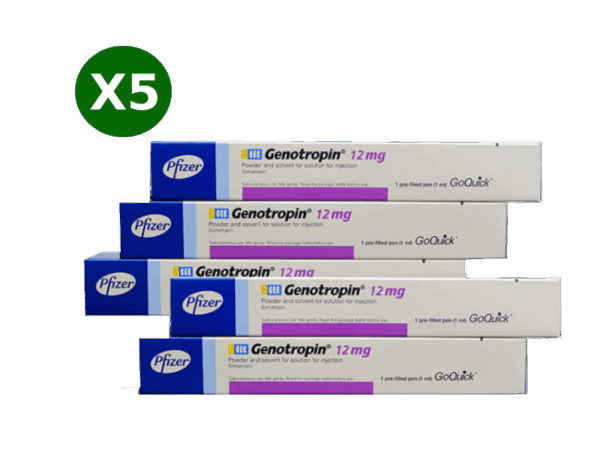 HGH Genotropin pens 36IU 5 pens USA domestic