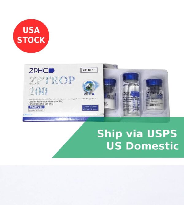 Zptropin 200IU Human Growth Hormone HGH kit