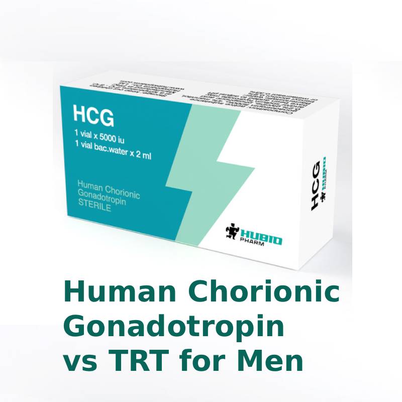 Human Chorionic Gonadotropin vs TRT for Men