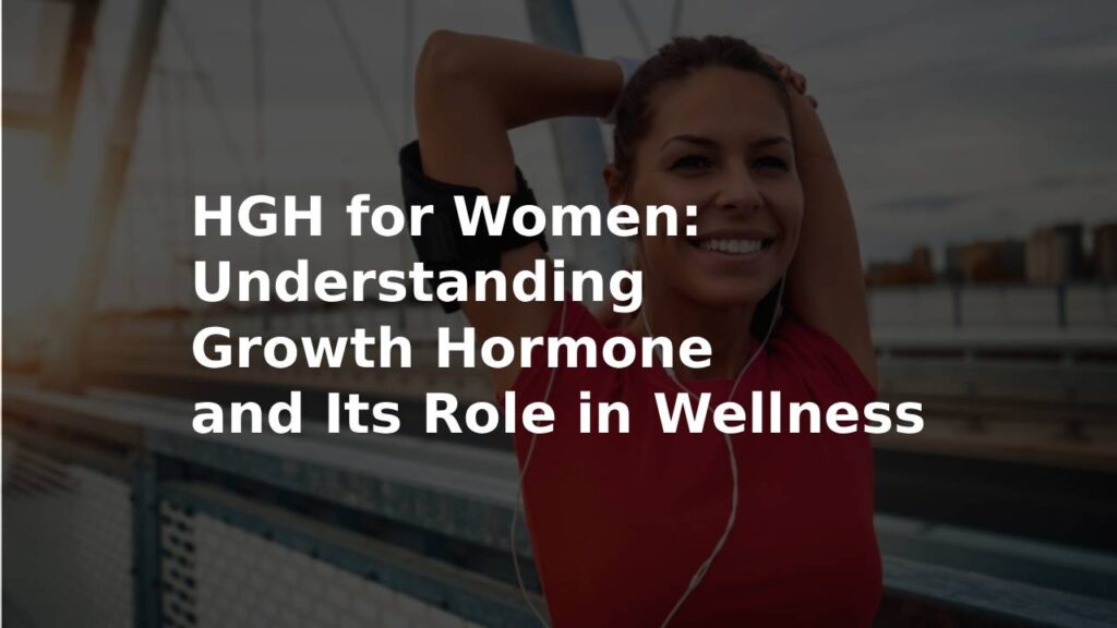 HGH for Women: Understanding Growth Hormone and Its Role in Wellness
